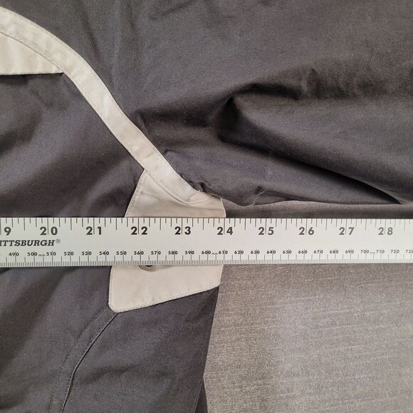 IZOD PerformX Mens Size LARGE Full Zip Long Sleeve Weatherproof Jacket Black - Picture 9 of 11